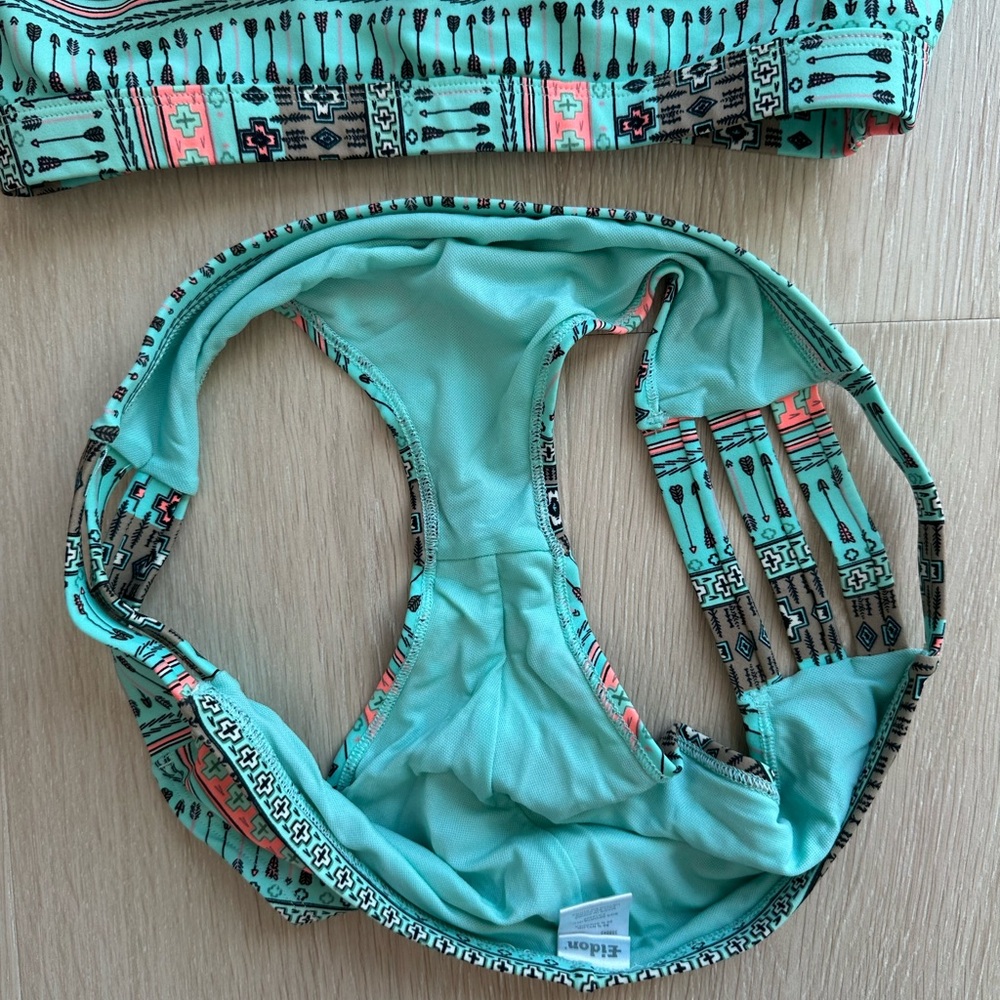 EIDON Wayfarer Kahina Bikini Women’s L Swim Set Beach Swimwear - Picture 5 of 7